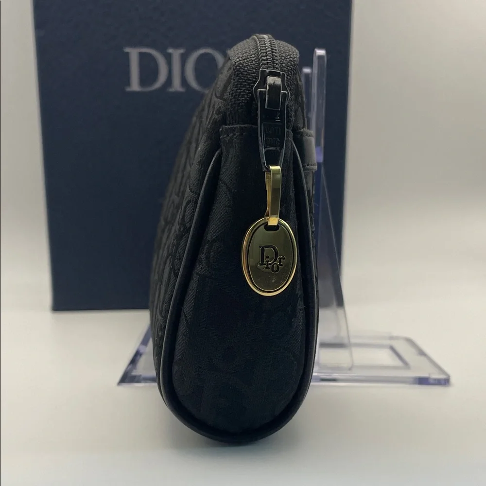 🎁 Dior Black Monogram Clutch Full Inclusion - Picture 6 of 11